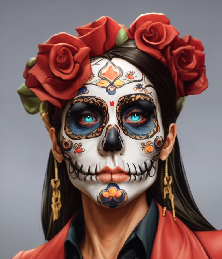 Los Muertos Facepaint 2