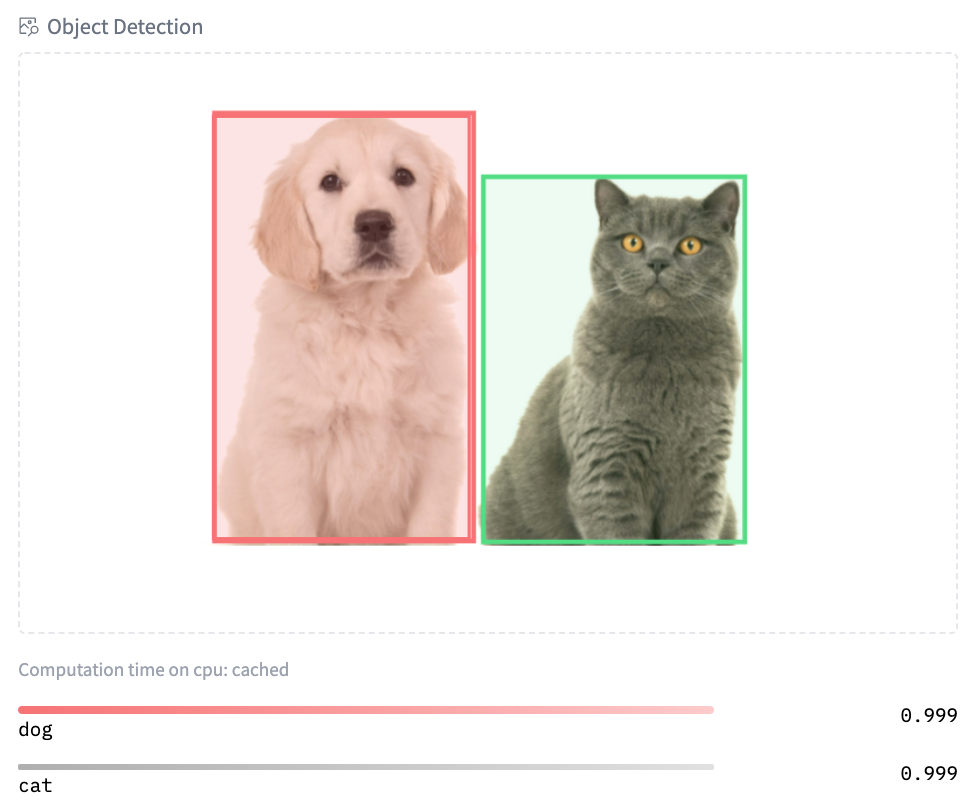 Object Detection Widget