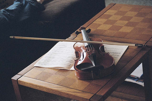 violin